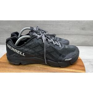 Merrell Bare Access Flex Shield Black/Gray Trail Running Shoes Men’s 10